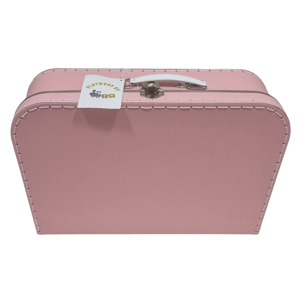 Playwood - wood Kartonnen koffer set roze 3st.
