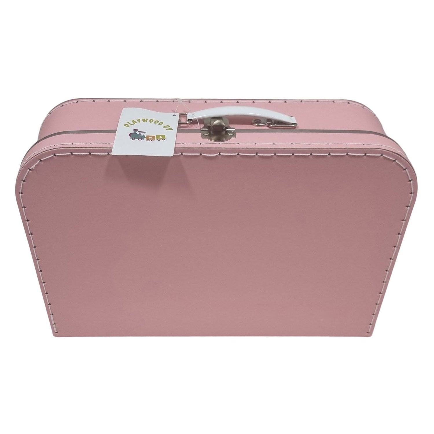 Playwood - wood Kartonnen koffer set roze 3st.