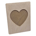 Playwood houten fotolijst hart