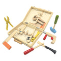 Playwood - wood Houten gereedschapskist - 12dlg.