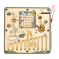 Playwood houten magneet labyrint safari