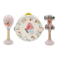 Playwood - wood Houten muziekset vlinder - 3dlg.