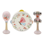 Playwood - wood Houten muziekset vlinder - 3dlg.