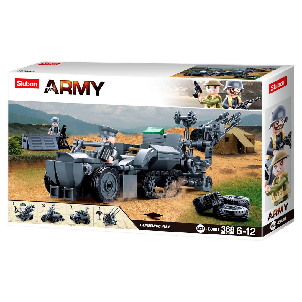 Sluban - wwii - gecombineerd set - 368dlg.