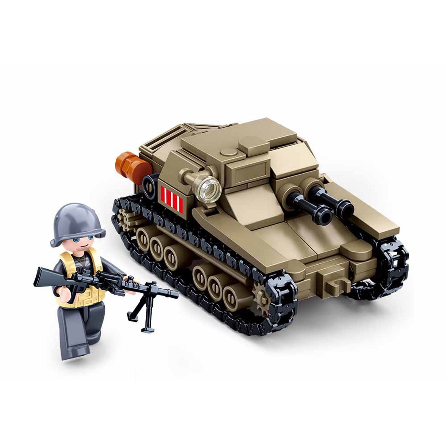 Sluban wwii - kleine italiaanse tank