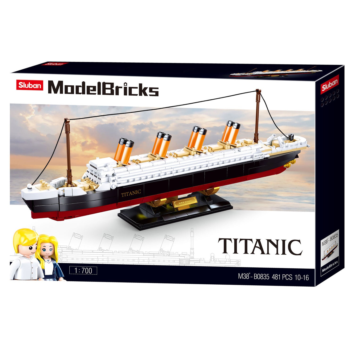 Sluban - titanic 1:700 - 481dlg.
