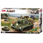 Sluban army - medium tank groen - 742dlg.