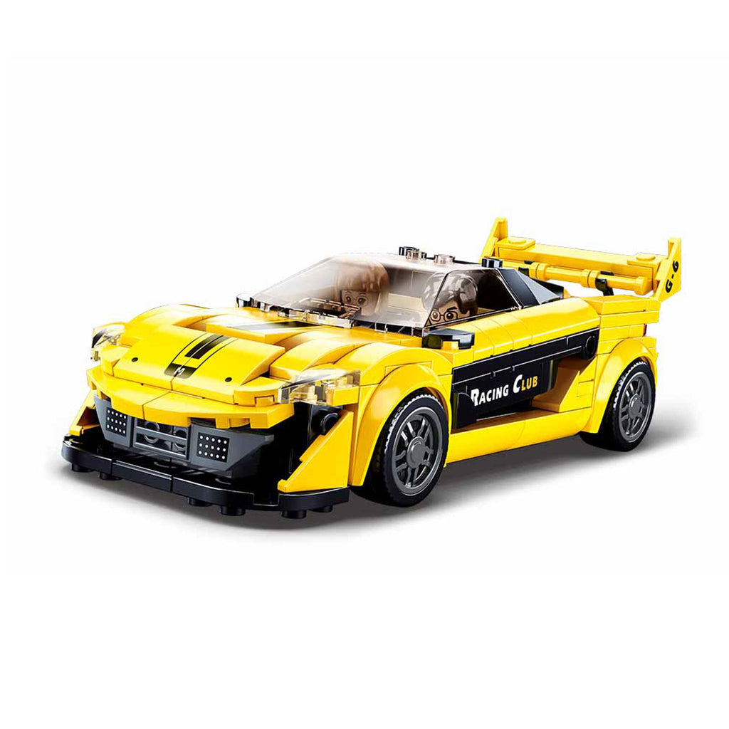 Sluban - engelse supercar geel - 283dlg.