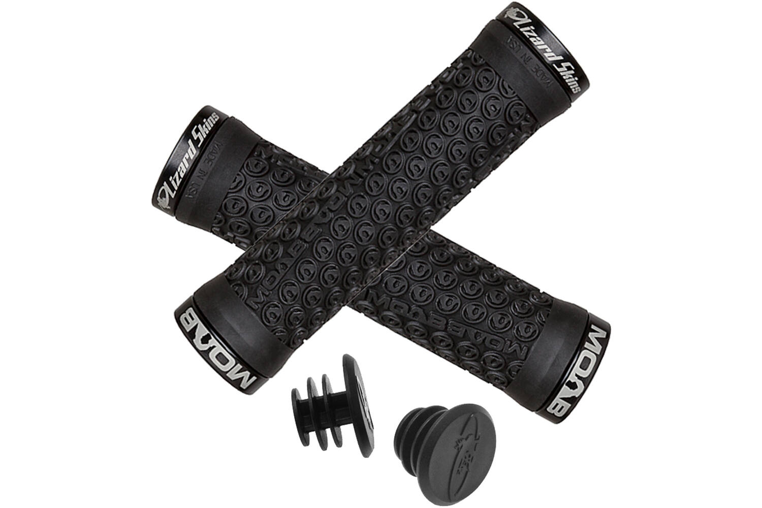 Lizard skins moab - dual lock-on - black