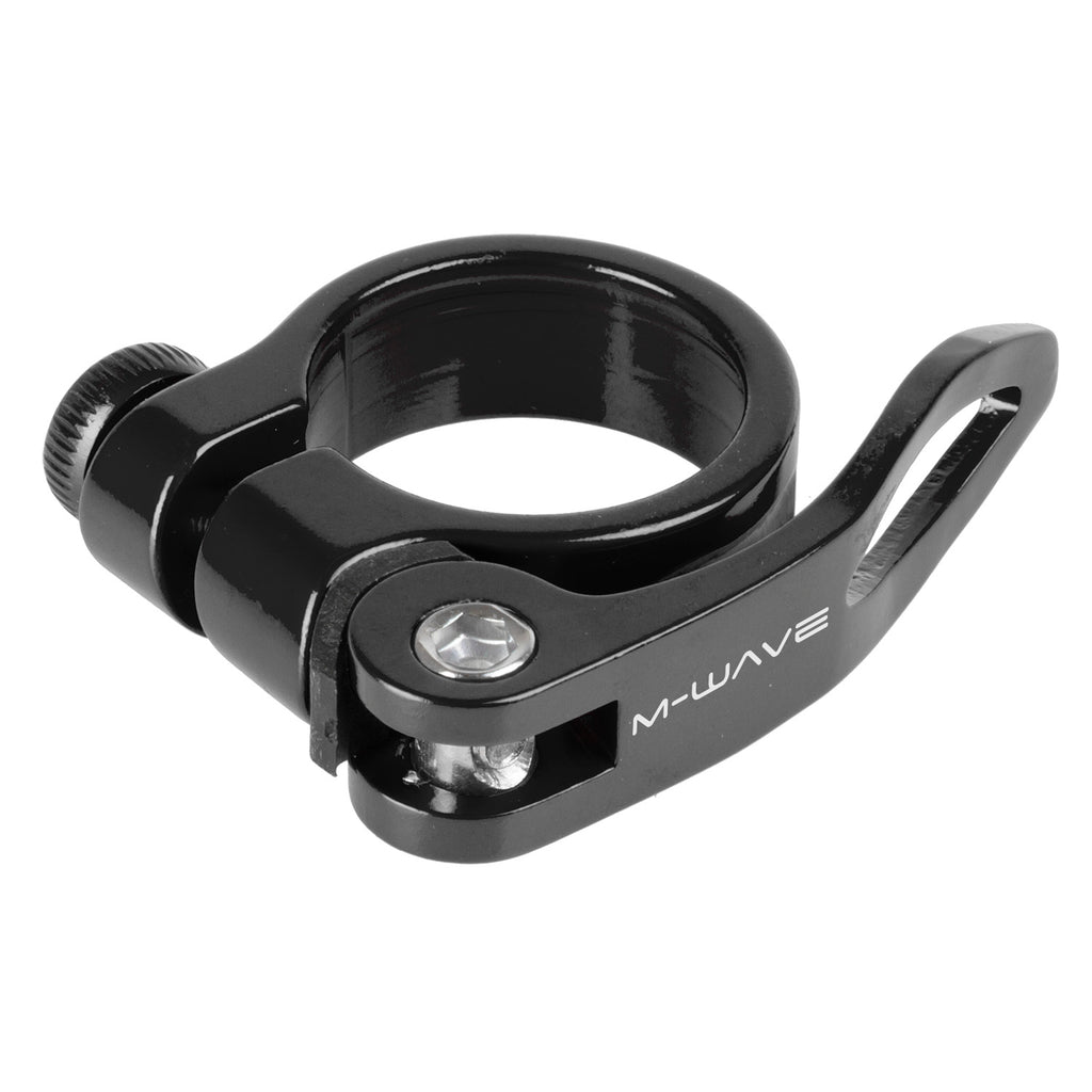 M-wave zadelpenklem met snelspanner 34.9mm zwart