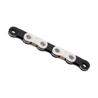 KMC - Ketting x-flat waxed 12/13 speed - 126l - zilver/zwart