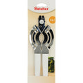 Metaltex - Metaltex blikopener 22.5x9 cm wit/zilver