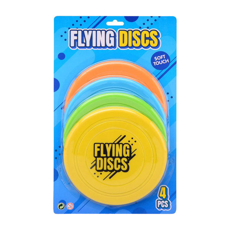 - Zachte Lichtgewicht Frisbees - 4 stuks
