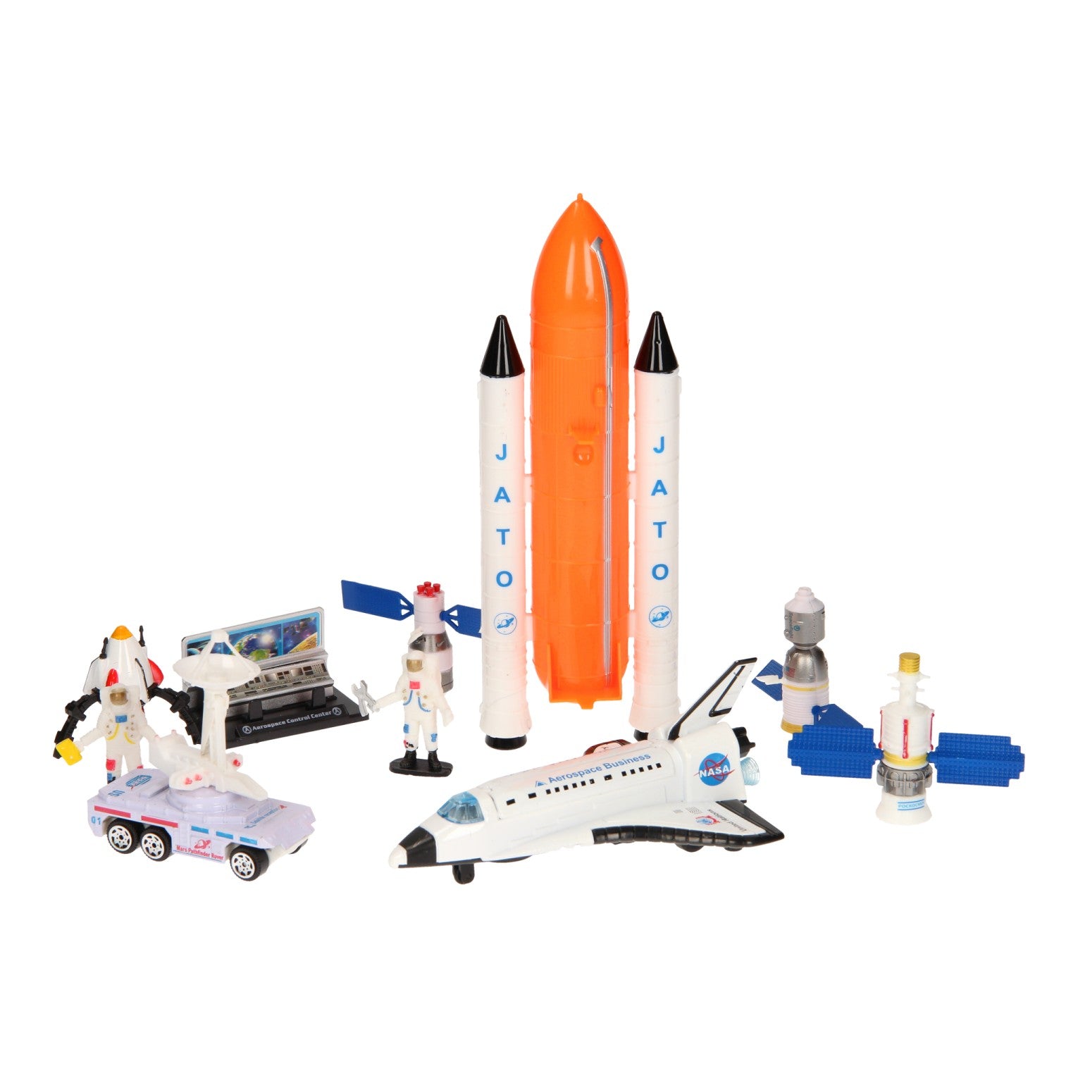 Johntoy - Johntoy Space shuttle set groot met licht en geluid