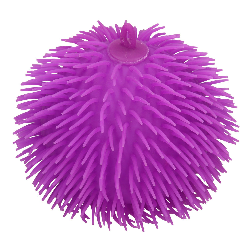 Johntoy fluffy bal speelgoed 23cm kleurrijk knijpbaar - 1 kleur willekeurig geleverd