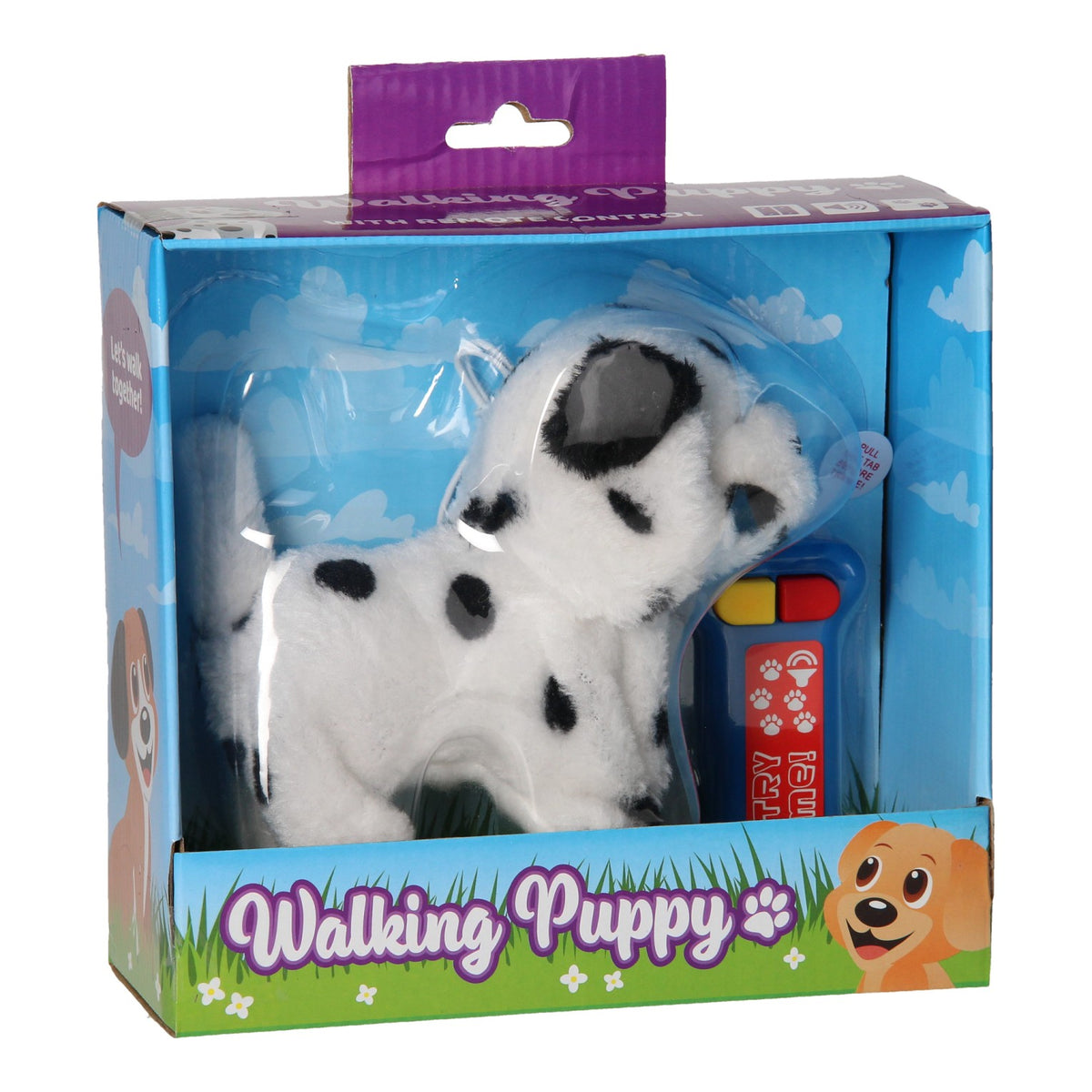 Johntoy wandelende puppy 4 assorti