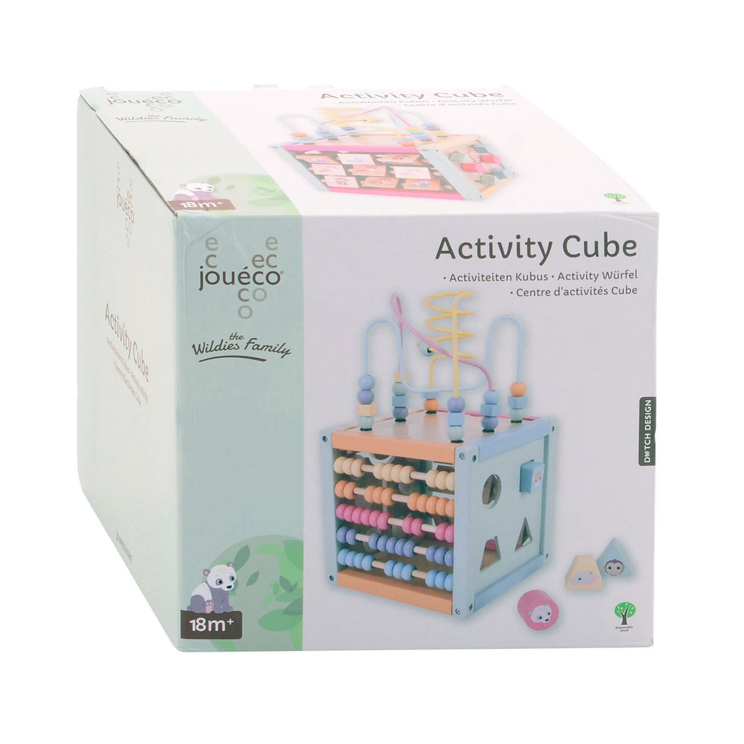 Jouéco ® - the wildies family activiteiten kubus