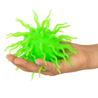Johntoy spike fluffy bal 12cm met licht 6 assorti