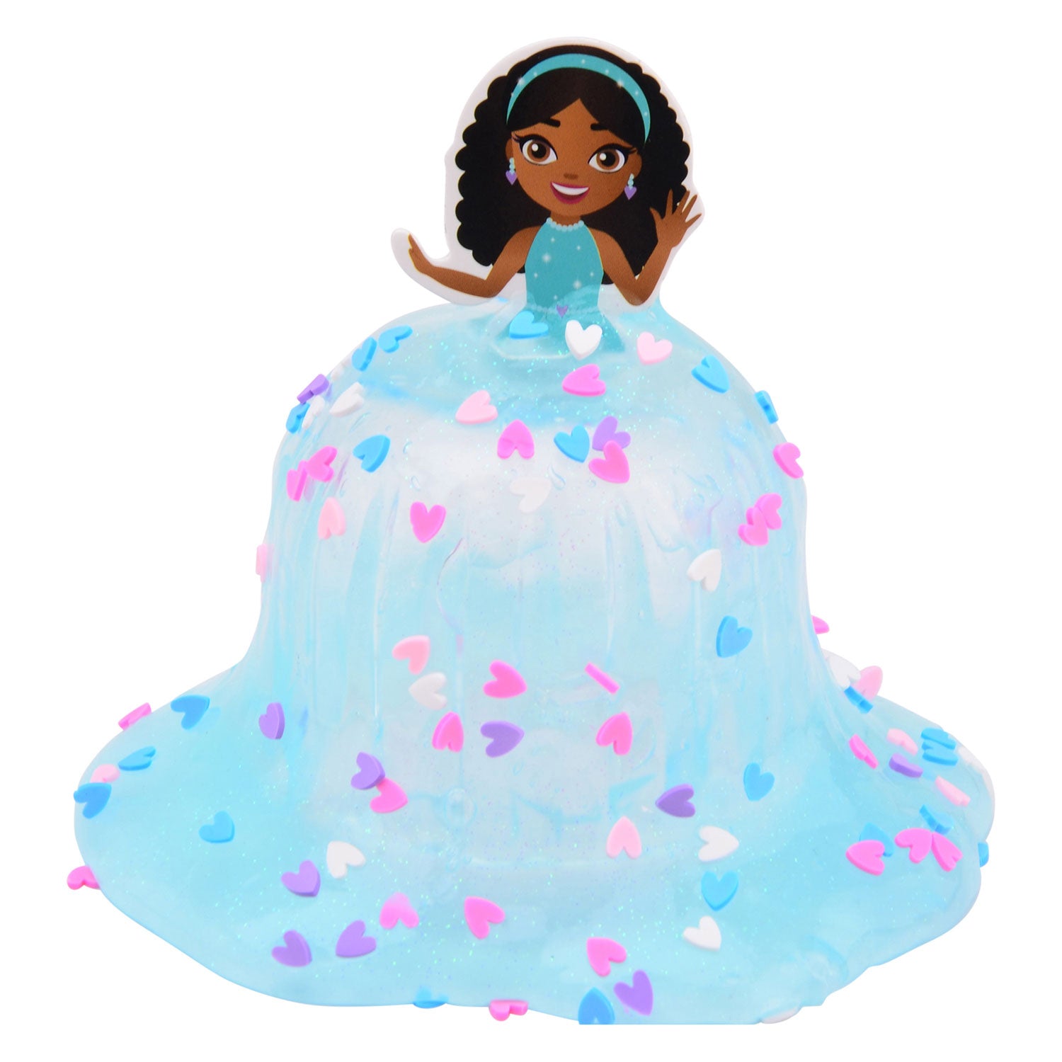 Johntoy john toy glitterjurk slijmfiguur
