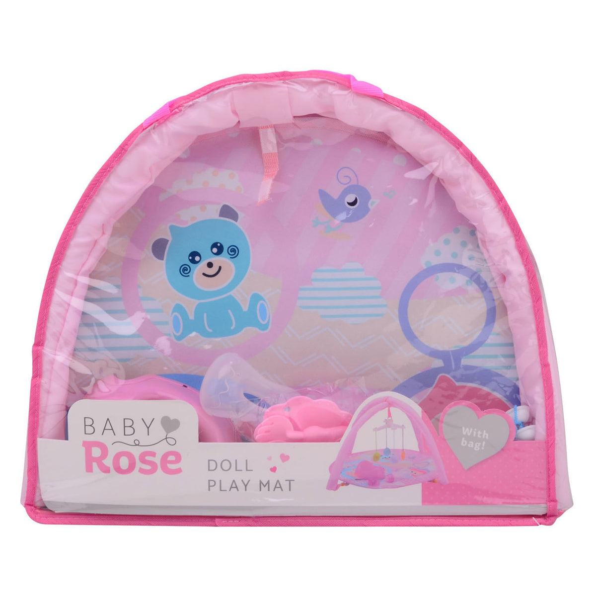 Baby Rose - poppenspeelmat