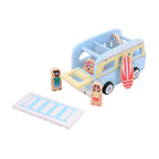 Jouéco - Jouéco Joueco houten retro strandbus met accessoires