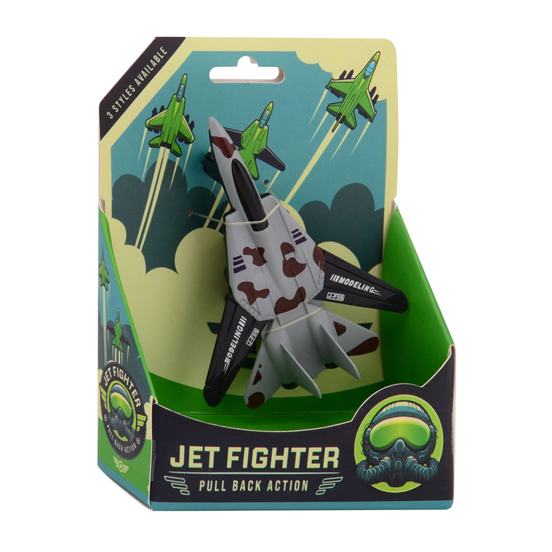 Johntoy - Johntoy Die-cast camouflage straaljager