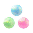 Johntoy glitter schelp op kaart