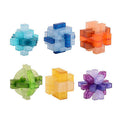 Johntoy 3d puzzel hersenkraker in box - denkspel speelgoed.