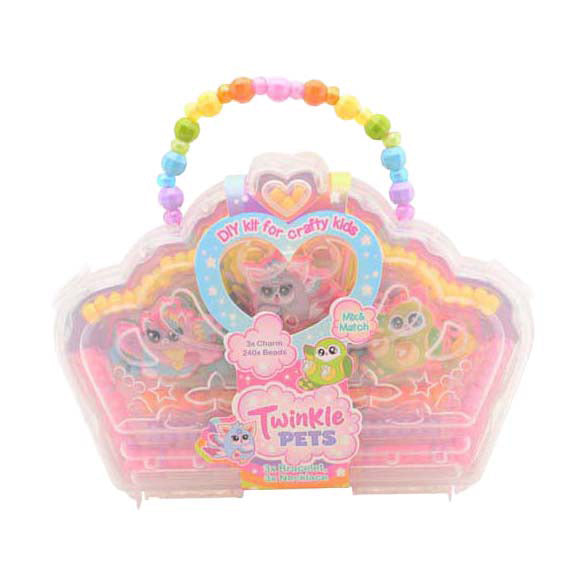 Johntoy twinkle pets - kralenset in prinsessen doos