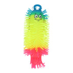 Johntoy meerkleurige fluffy worm - 21cm
