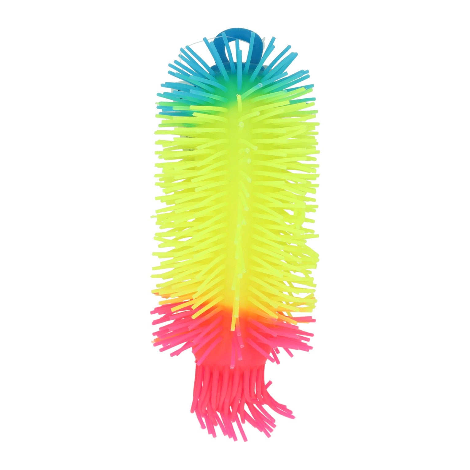 Johntoy meerkleurige fluffy worm - 21cm