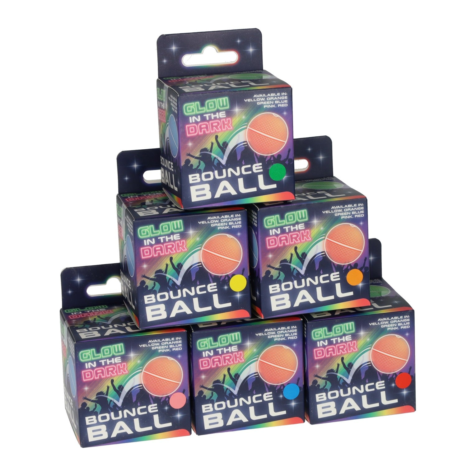 Johntoy glow in the dark stuiterbal