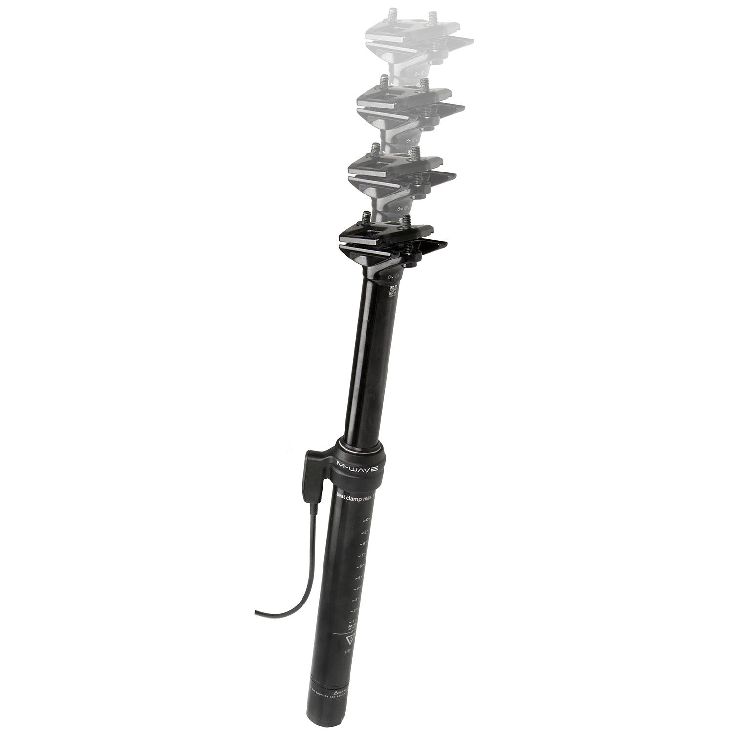 M-wave levitate c dropper zadelpen 31,6 instelb. 0-125mm