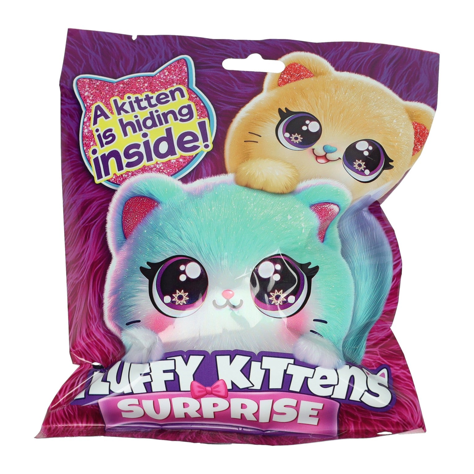 Johntoy - Johntoy Pluizige kitten met lange staart