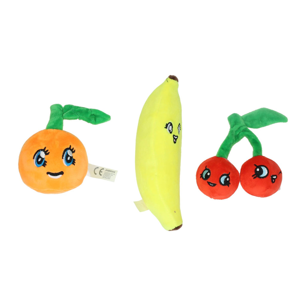 Johntoy - Johntoy Slow rise pluchen knijpspeeltje fruit