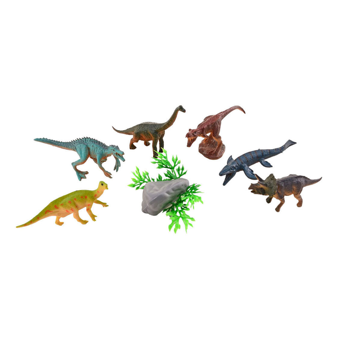 Johntoy - Johntoy Animal world - dinosaurus set - 8dlg.