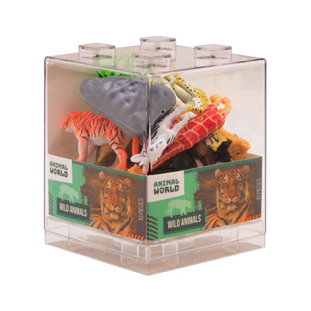 Johntoy - Johntoy Animal world - wilde dieren set - 10dlg.