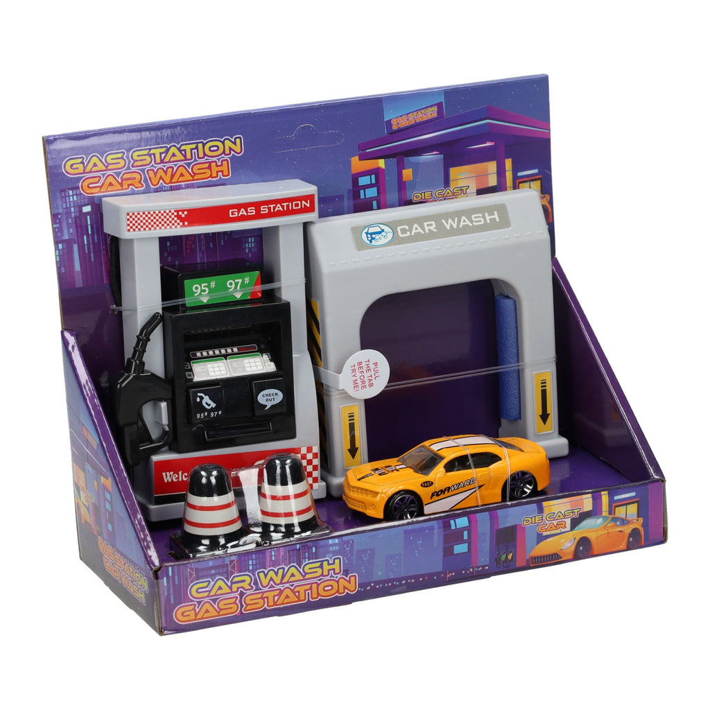 Johntoy - Johntoy auto speelset 13x10x17cm