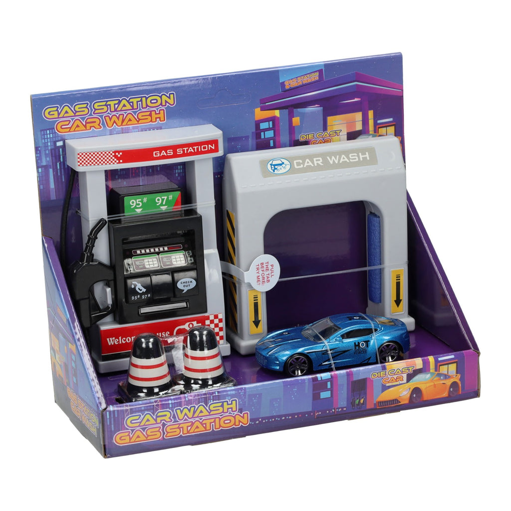 Johntoy - Johntoy auto speelset 13x10x17cm