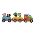 Johntoy - Johntoy Woezel & pip - houten treinset met figuren