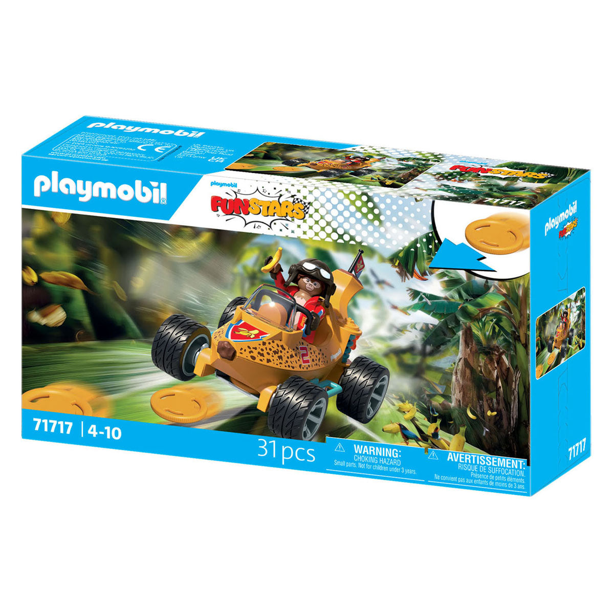 Playmobil - funstars racende banaan - 71717