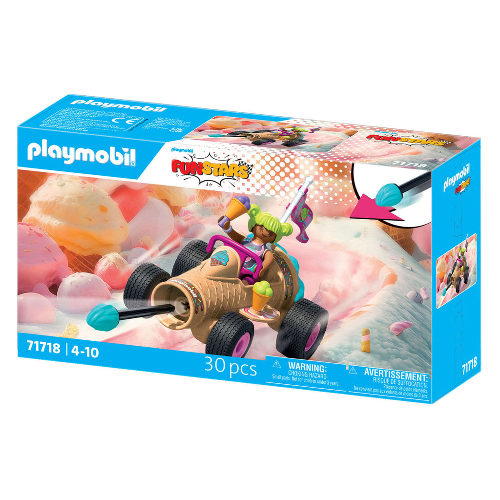 Playmobil - funstars racende ijshoorn - 71718