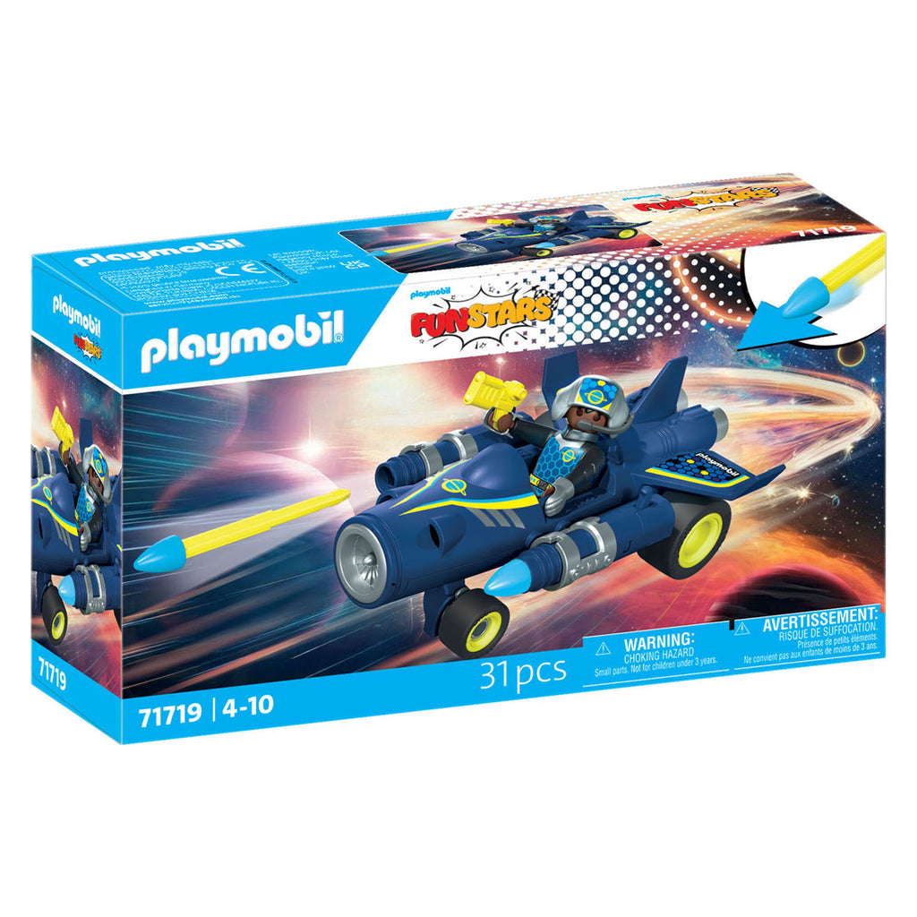 Playmobil - funstars racende spacejet - 71719