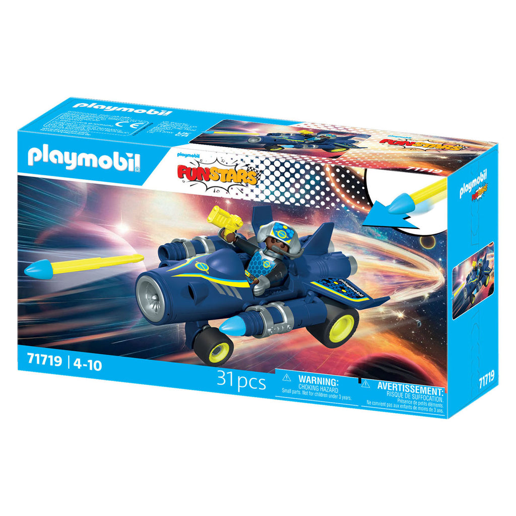 Playmobil - funstars racende spacejet - 71719