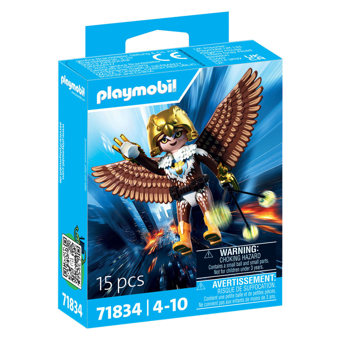 Playmobil - gevleugelde heldin heroes - 71834