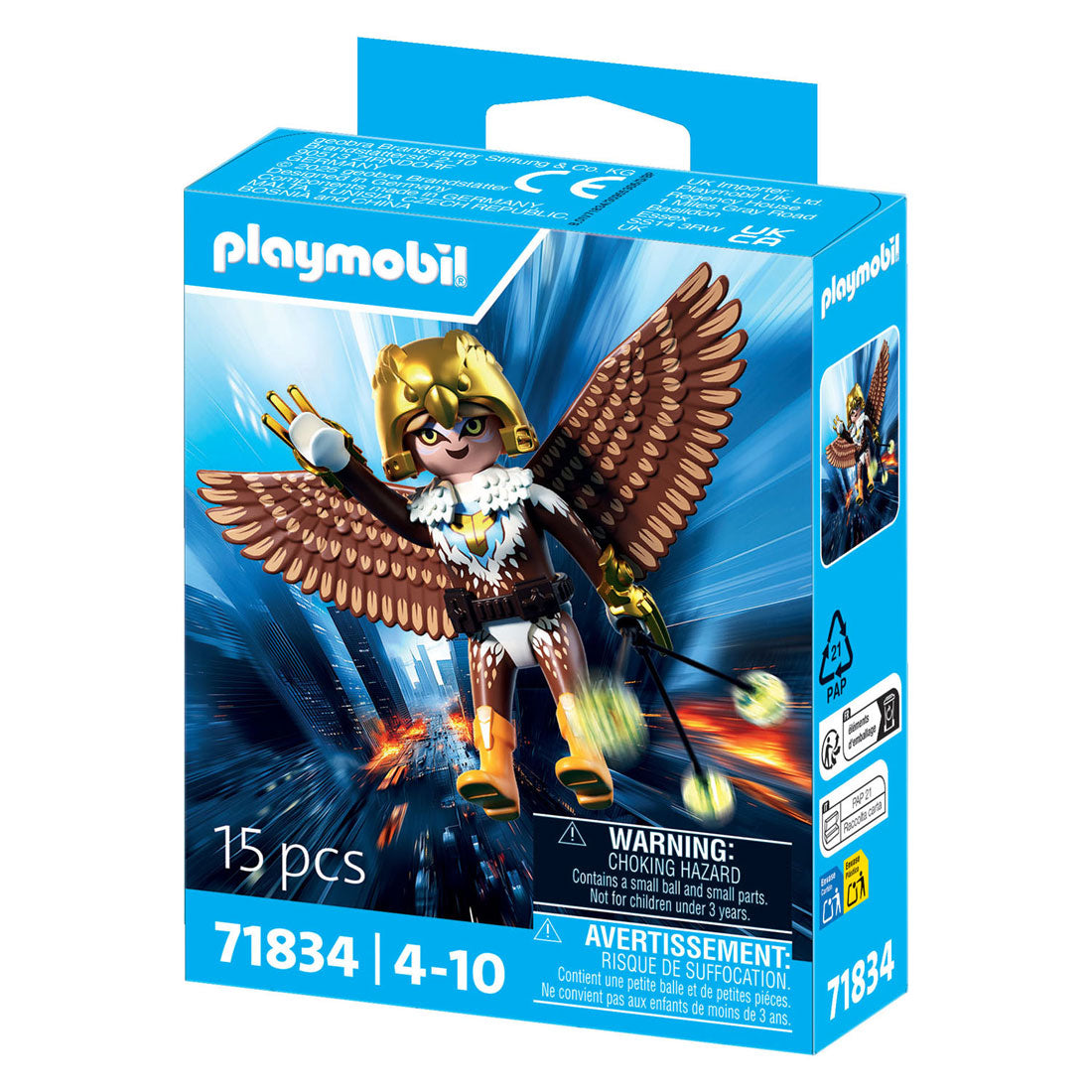Playmobil - gevleugelde heldin heroes - 71834