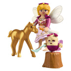 Playmobil - gouden eenhoornveulen met fee - 71844