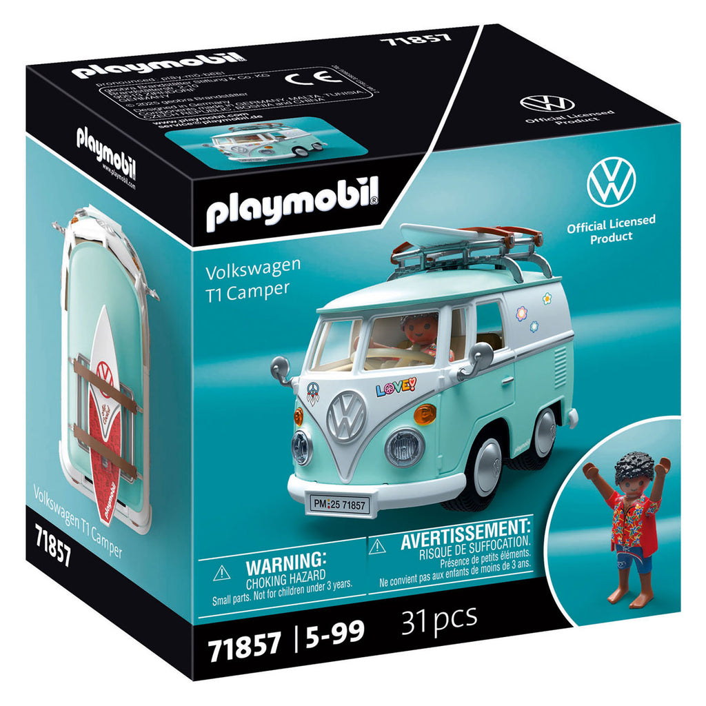 Playmobil collector cars volkswagen t1 camper - 71857