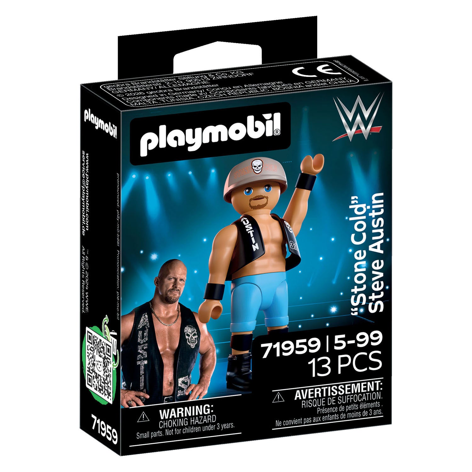 Playmobil - wwe "stone cold" steve austin - 71959
