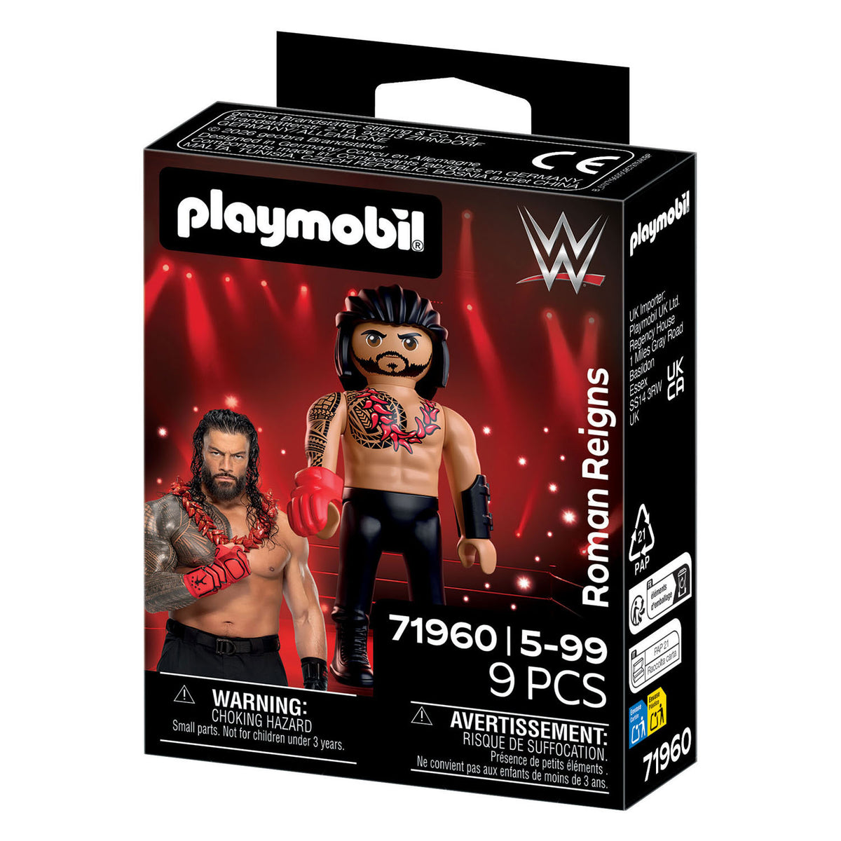 Playmobil - wwe roman reigns - 71960